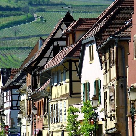 La Sorciere In A Typical Alsatian House Apartment Rouffach Bagian luar foto