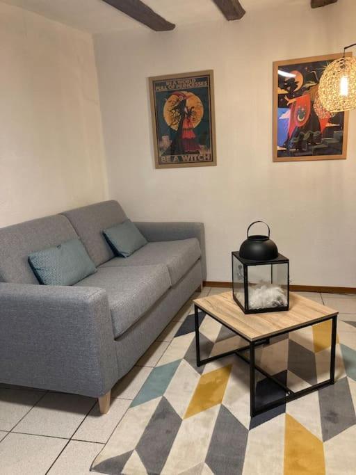 La Sorciere In A Typical Alsatian House Apartment Rouffach Bagian luar foto